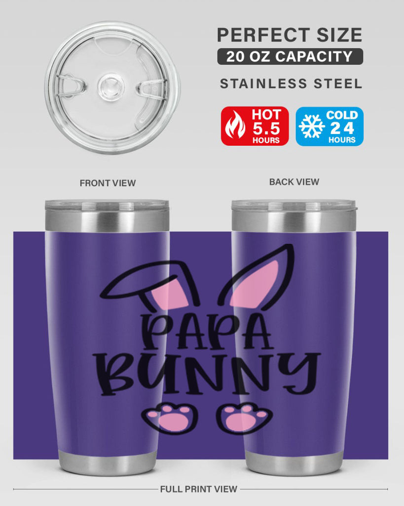 familypapa bunny 48#- easter- Tumbler