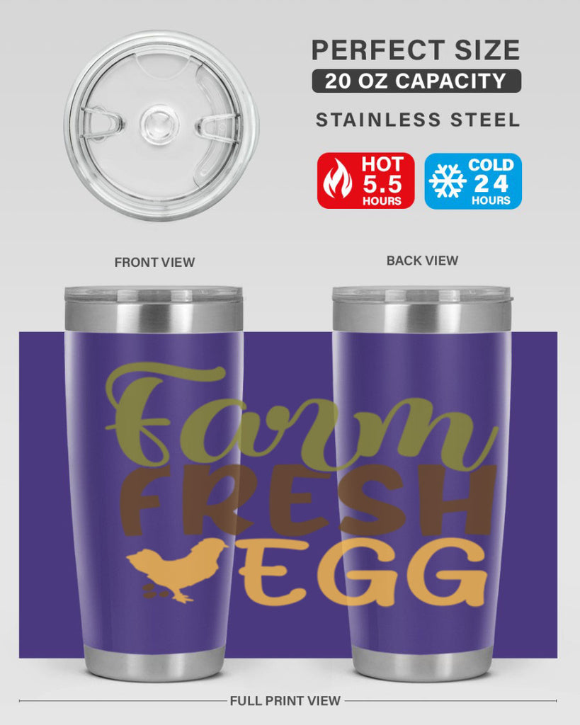 farm fresh egg 16#- farming and gardening- Tumbler