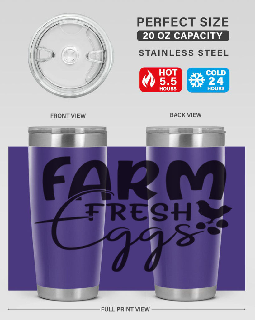 farm fresh eggs 103#- kitchen- Tumbler