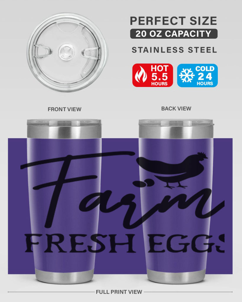 farm fresh eggs design 104#- kitchen- Tumbler
