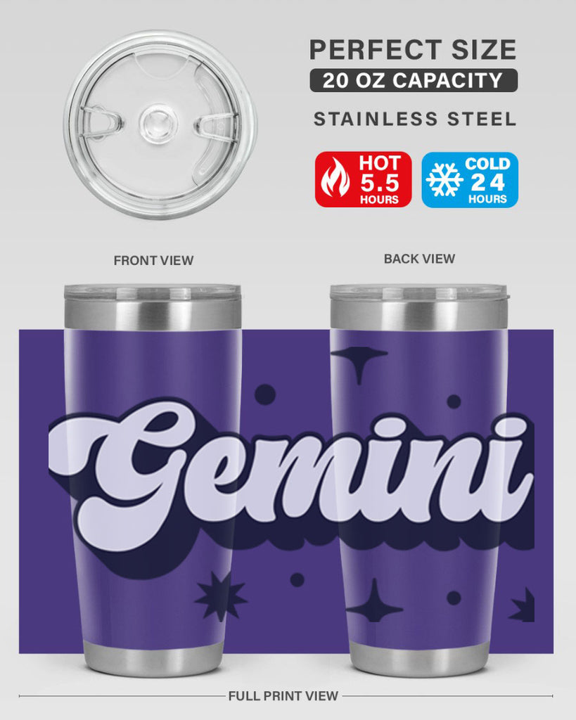 gemini 240#- zodiac- Tumbler