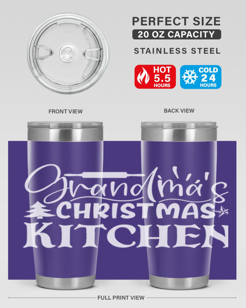 grandmas christmas kitchen 35#- kitchen- Tumbler