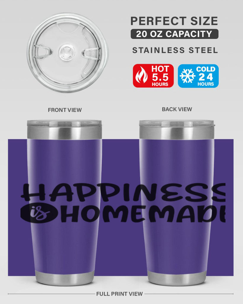happiness is homemade 40#- home- Tumbler