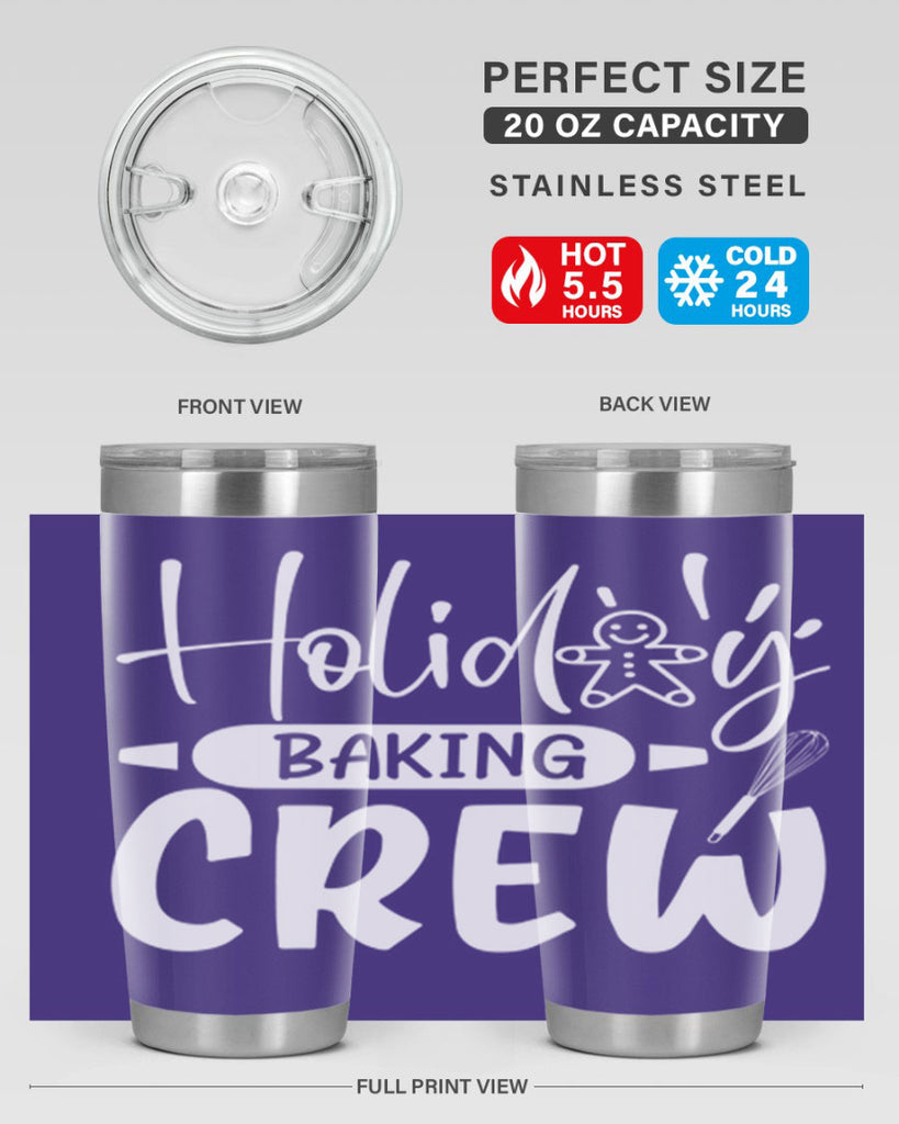 holiday baking crew 34#- kitchen- Tumbler