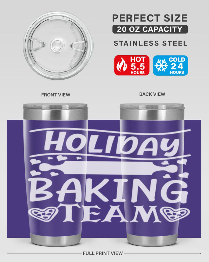 holiday baking team 33#- kitchen- Tumbler