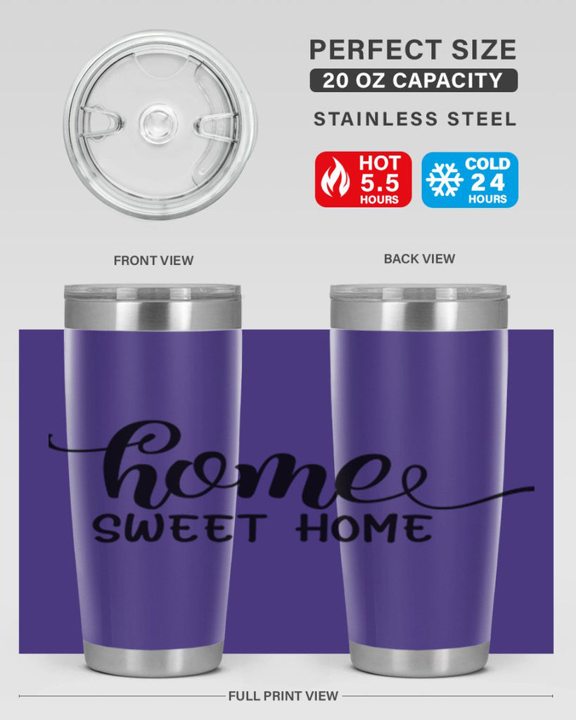 home sweet home 35#- home- Tumbler