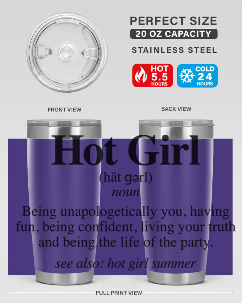 hot girl  summer definition 125#- black words phrases- Cotton Tank