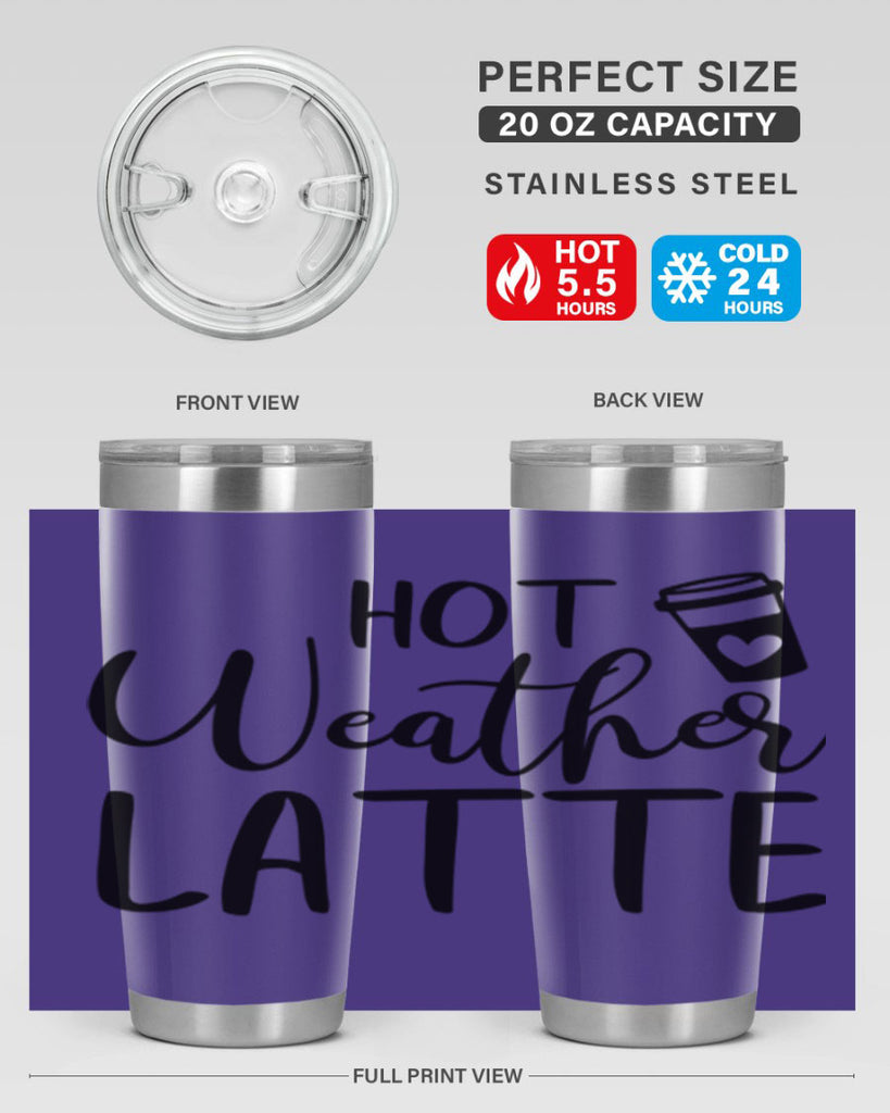 hot latte weather 319#- fall- Tumbler