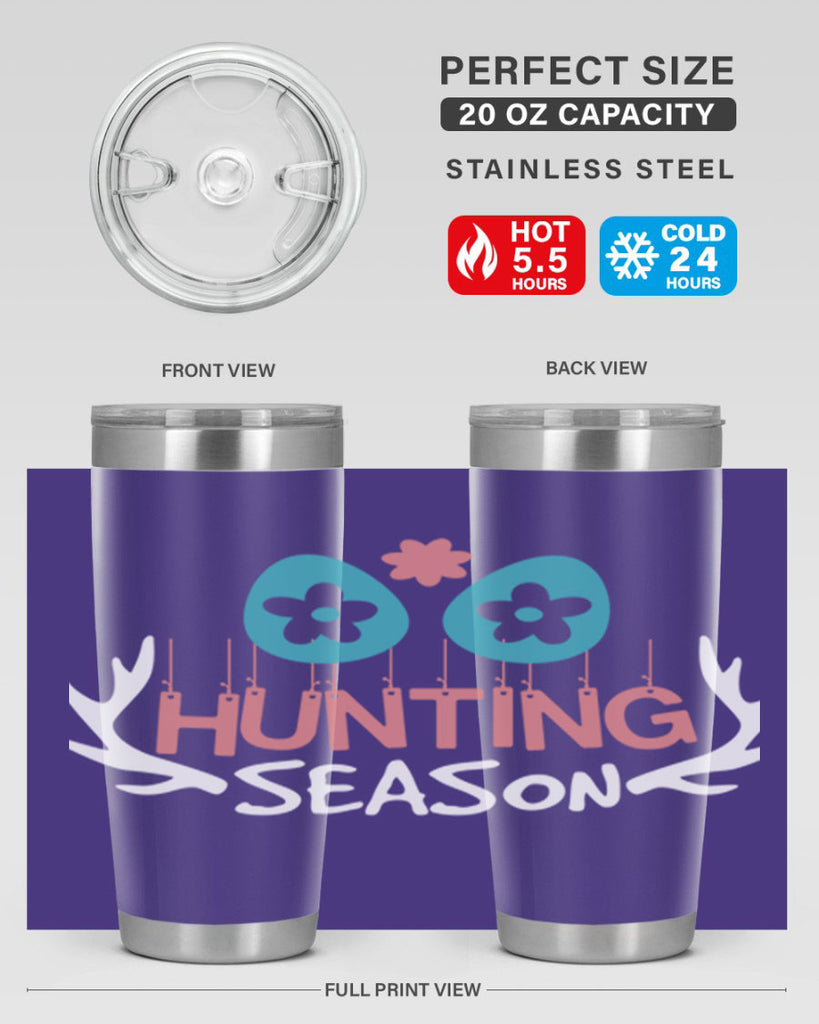 hunting season 74#- easter- Tumbler