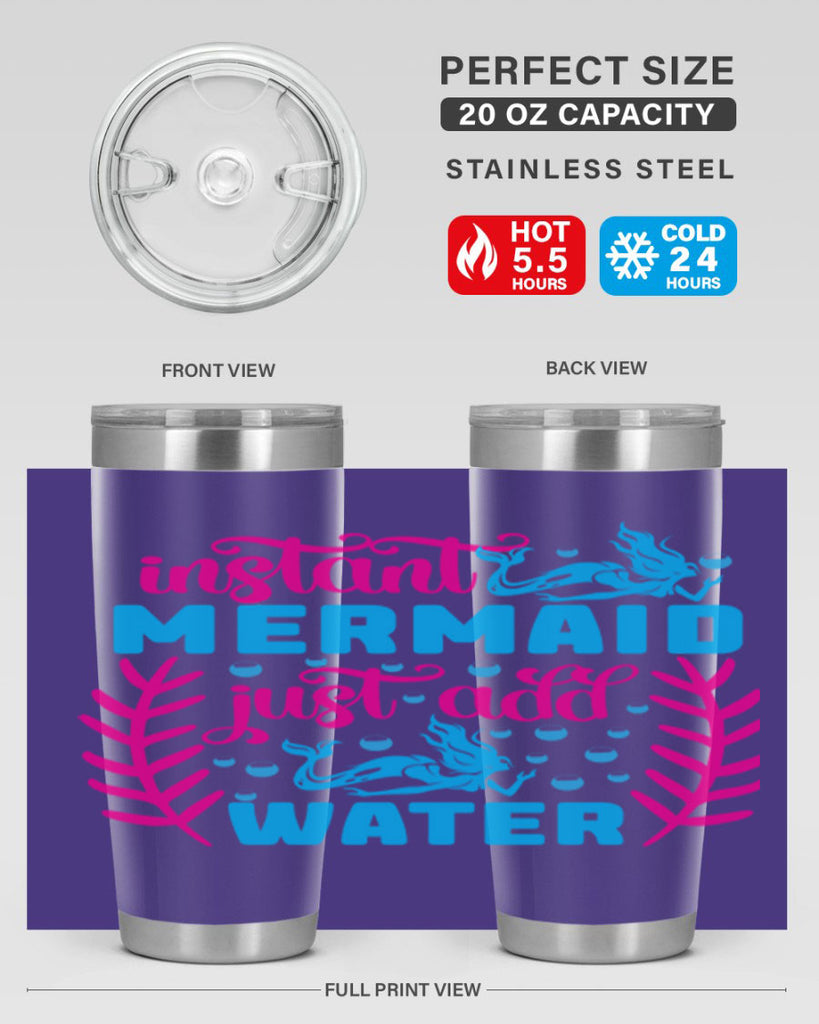 instant mermaid just add water 266#- mermaid- Tumbler