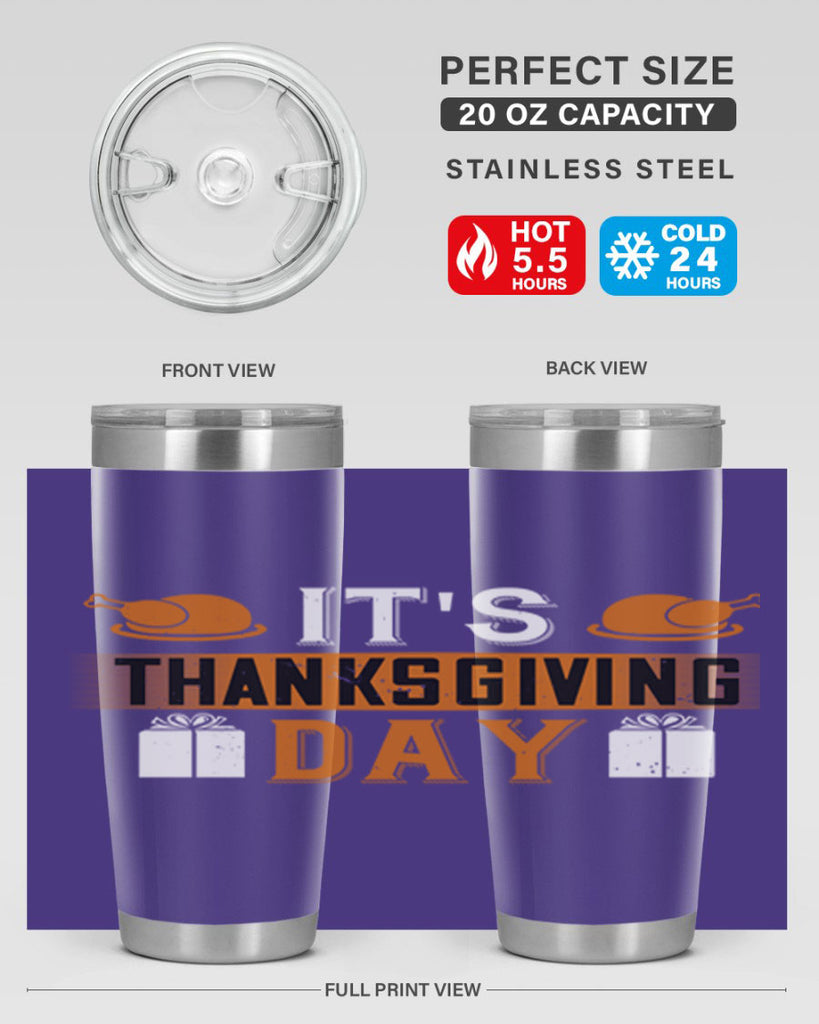 its thanksgiving day 26#- thanksgiving- Tumbler