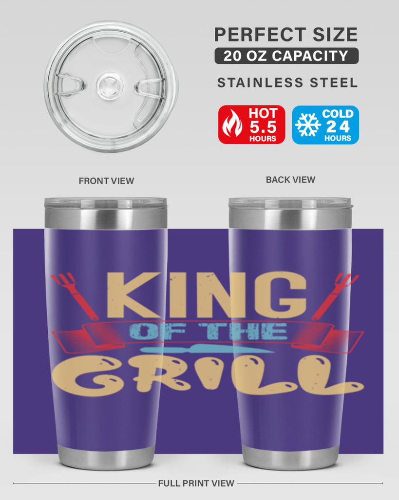 king of the grill 29#- bbq- Tumbler