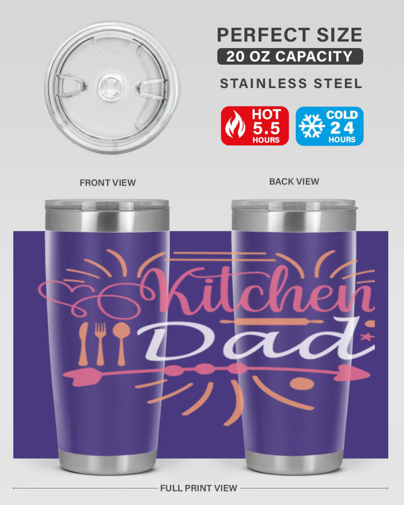 kitchen dad 84#- fathers day- Tumbler