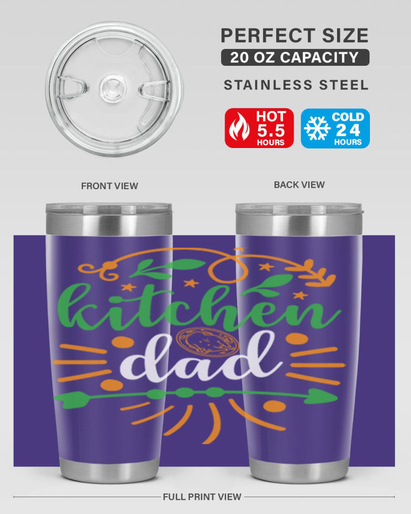 kitchen dad 85#- fathers day- Tumbler