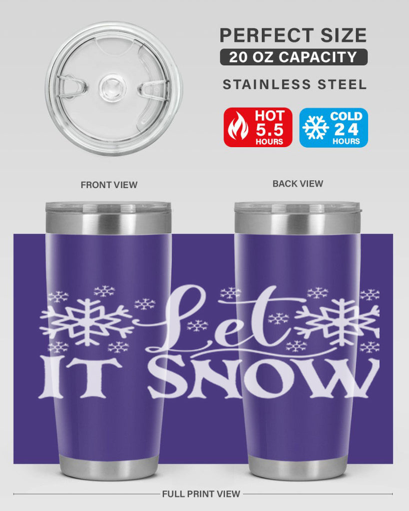 let it snow 26#- kitchen- Tumbler
