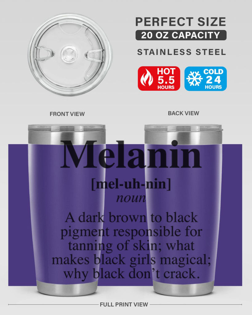 melanin definition 78#- black words phrases- Cotton Tank