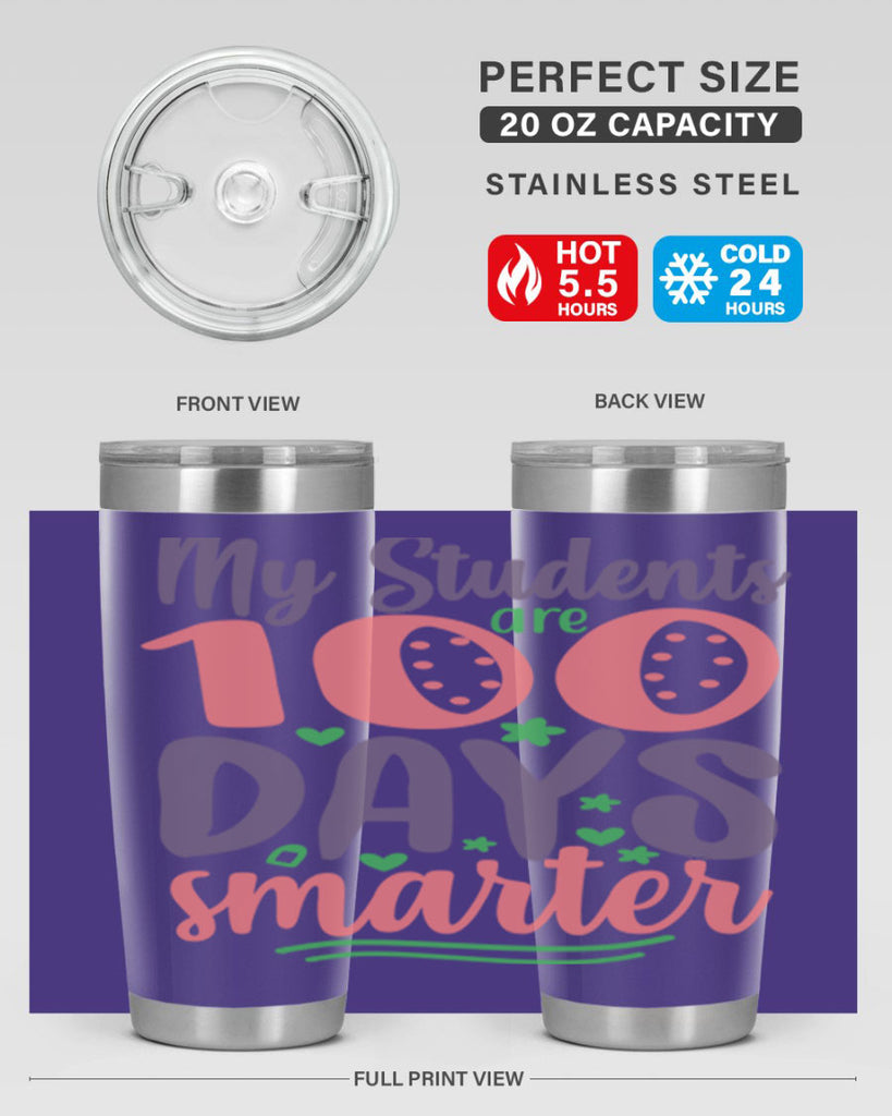 my student are 100 days 14#- 100 days of school- Tumbler