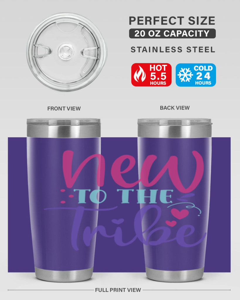 new to the tribe Style 212#- baby- tumbler