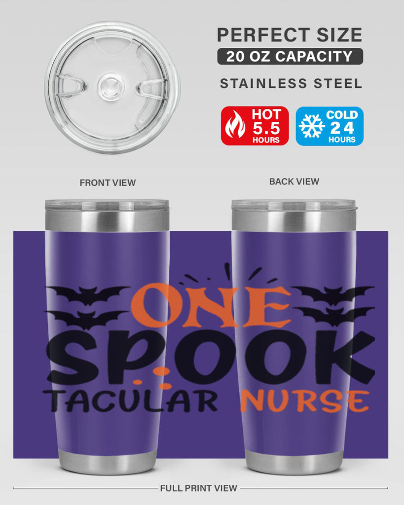 one spooktacular nurse 109#- halloween- Tumbler