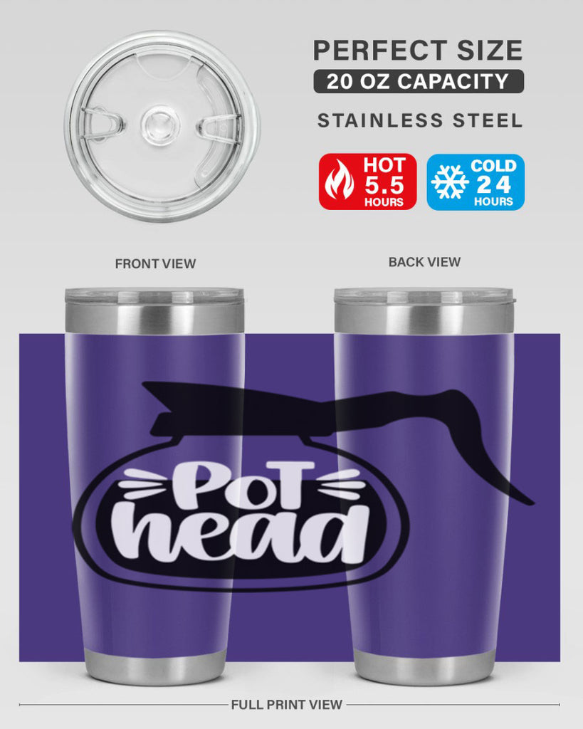 pot head 45#- coffee- Tumbler