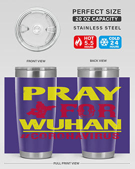 pray for wuhan coronavirus Style 27#- corona virus- Cotton Tank