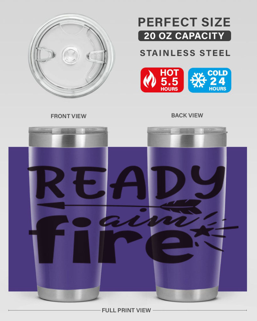 ready aim fire 62#- bathroom- Tumbler