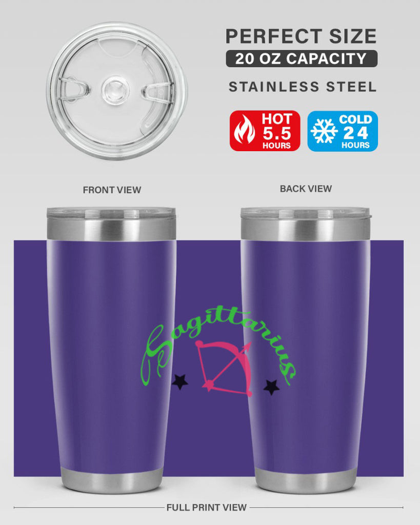 sagittarius 404#- zodiac- Tumbler