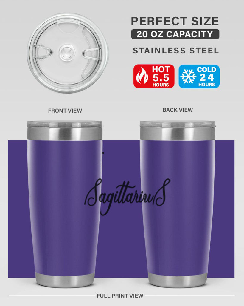 sagittarius 408#- zodiac- Tumbler