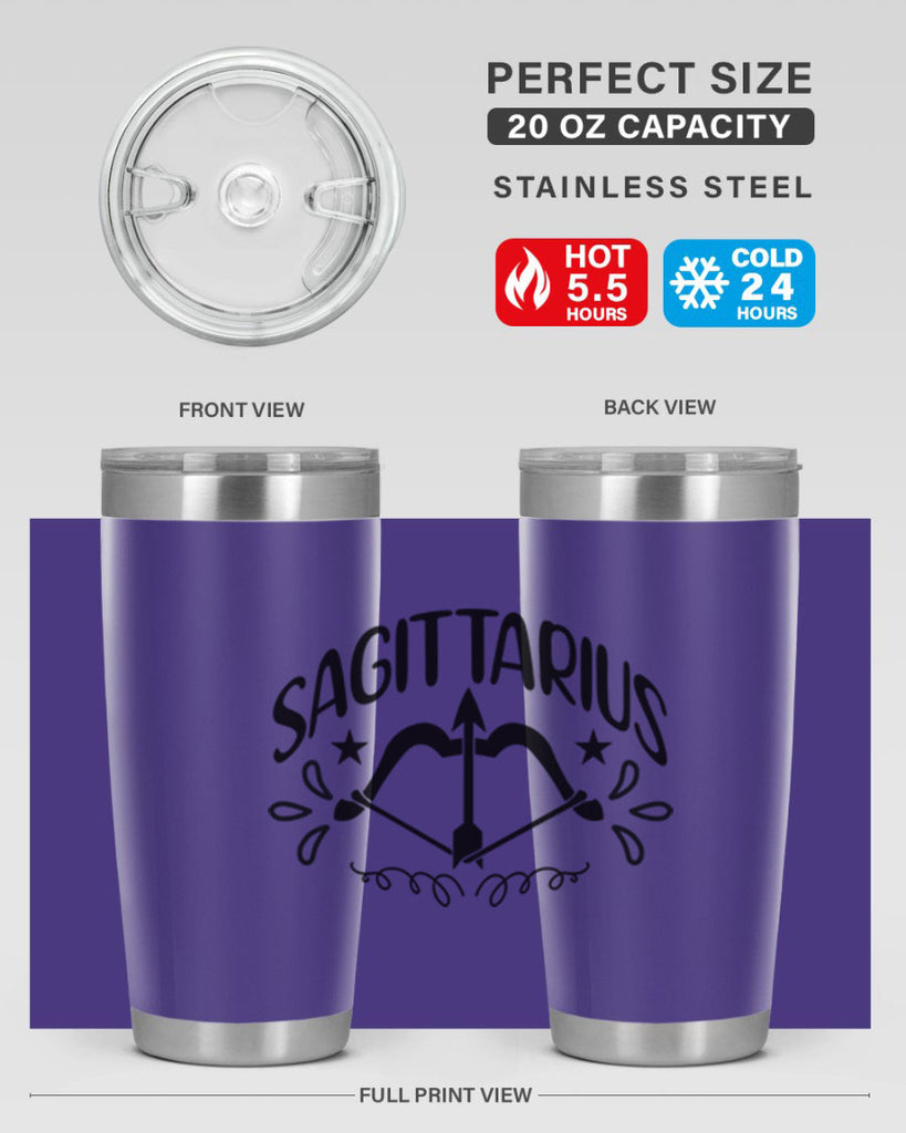 sagittarius 410#- zodiac- Tumbler