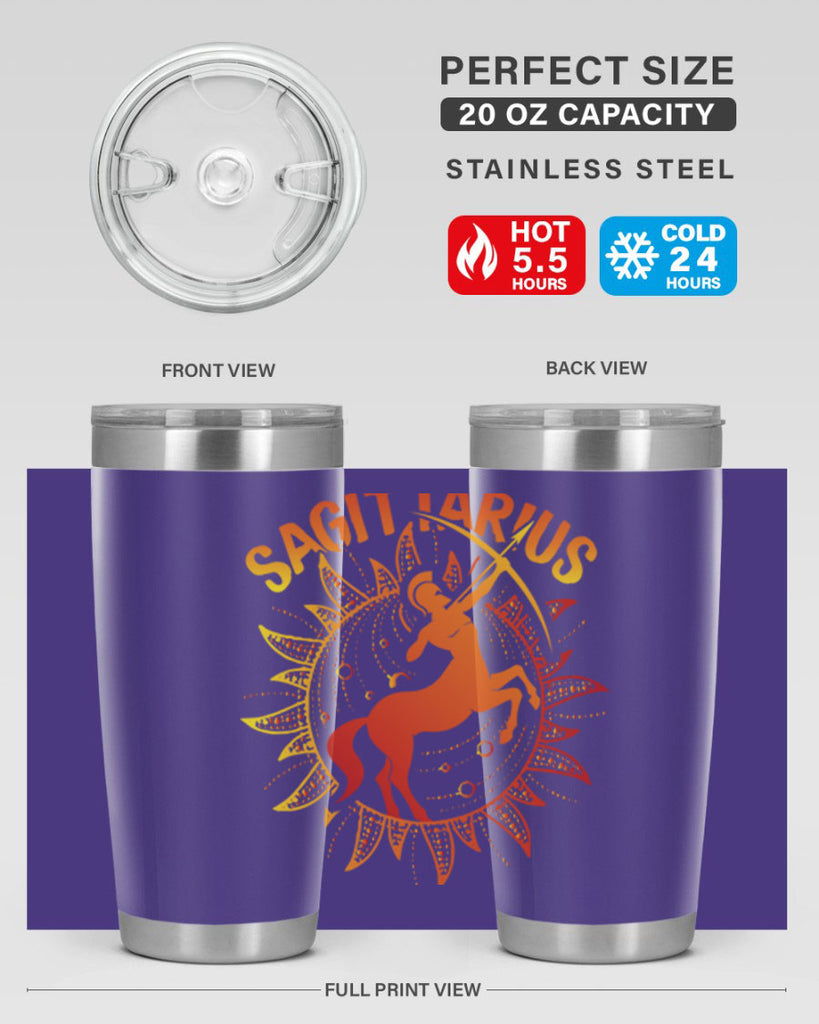 sagittarius 415#- zodiac- Tumbler