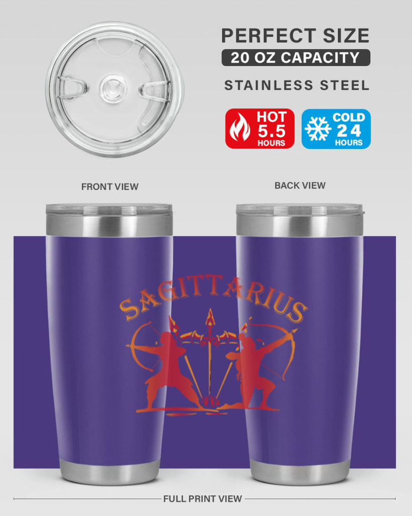 sagittarius 416#- zodiac- Tumbler