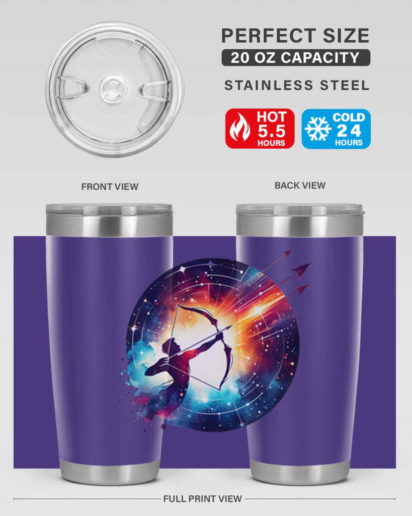 sagittarius 419#- zodiac- Tumbler
