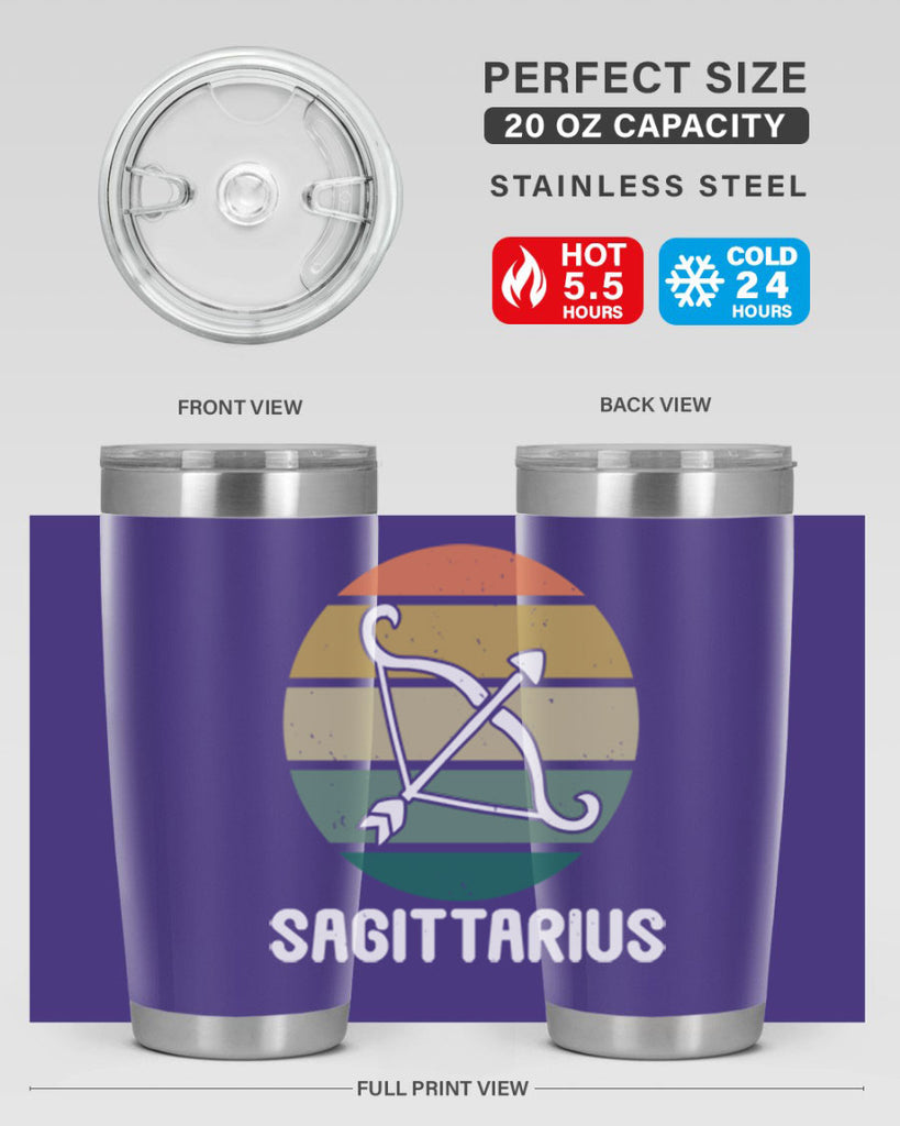 sagittarius 424#- zodiac- Tumbler