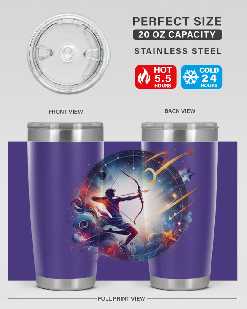 sagittarius 430#- zodiac- Tumbler