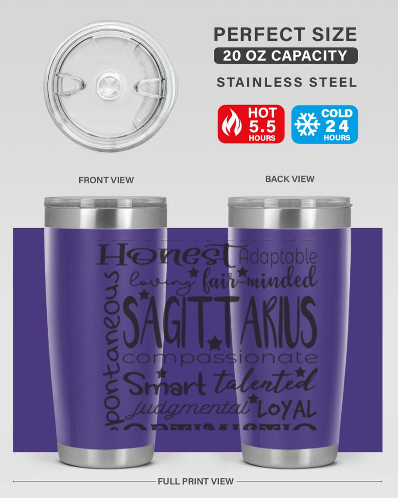 sagittarius 571#- zodiac- Tumbler