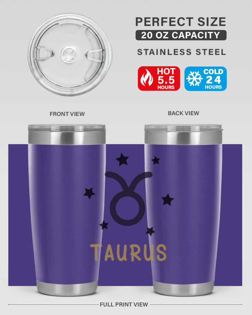 taurus 517#- zodiac- Tumbler