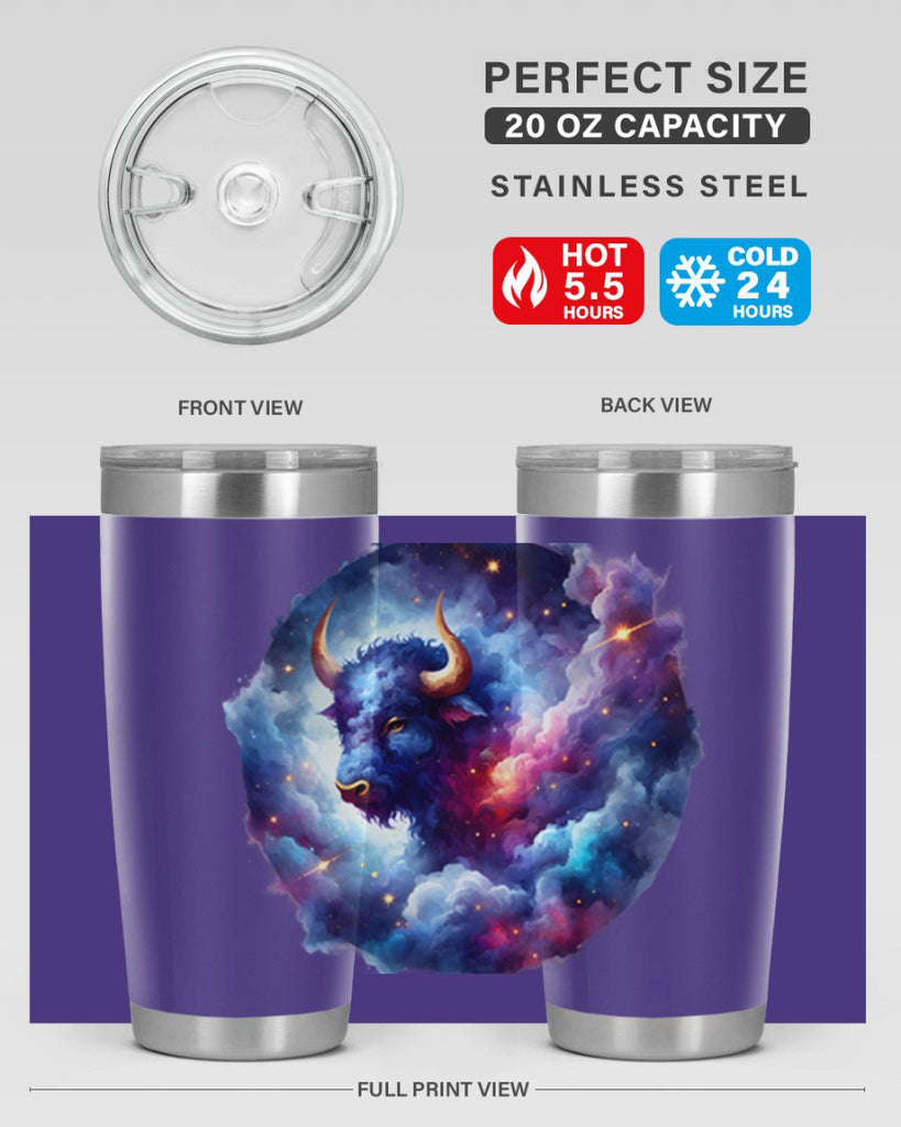 taurus 525#- zodiac- Tumbler