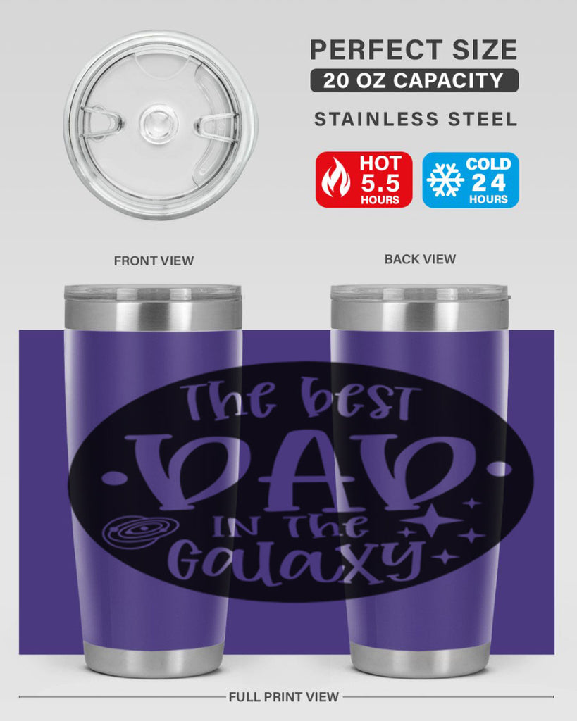 the best dad in the galaxy 18#- fathers day- Tumbler