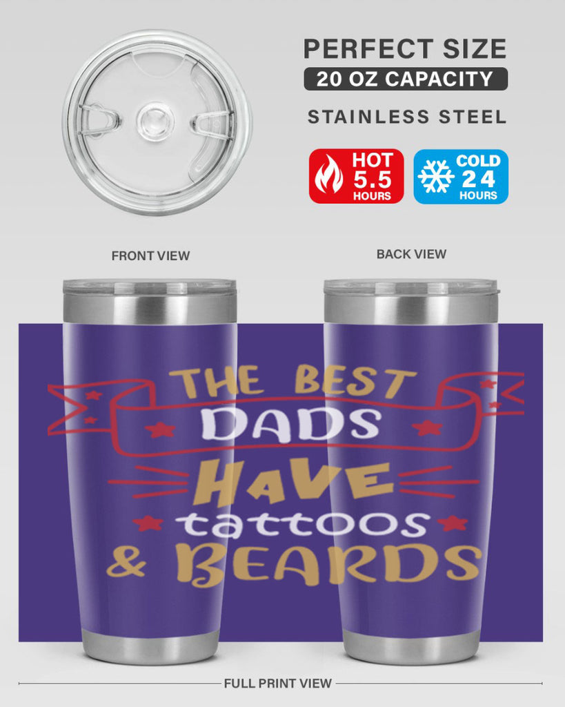 the best dads have tattoos beards 4#- fathers day- Tumbler