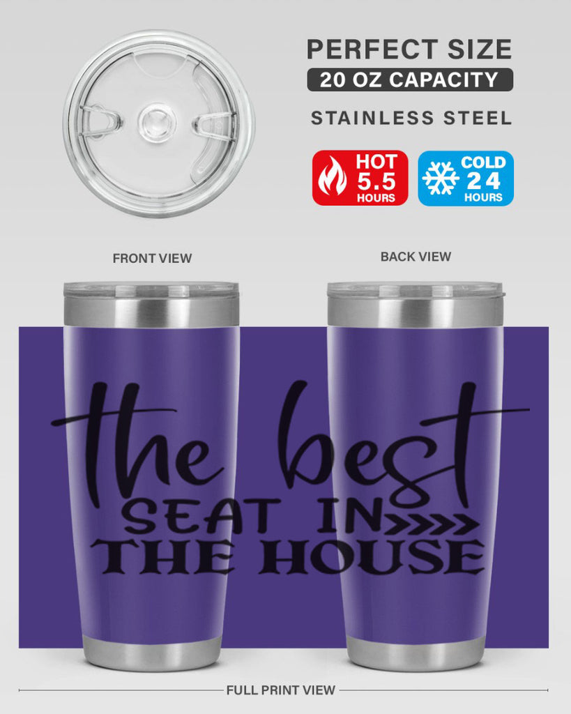 the best seat in the house 56#- bathroom- Tumbler