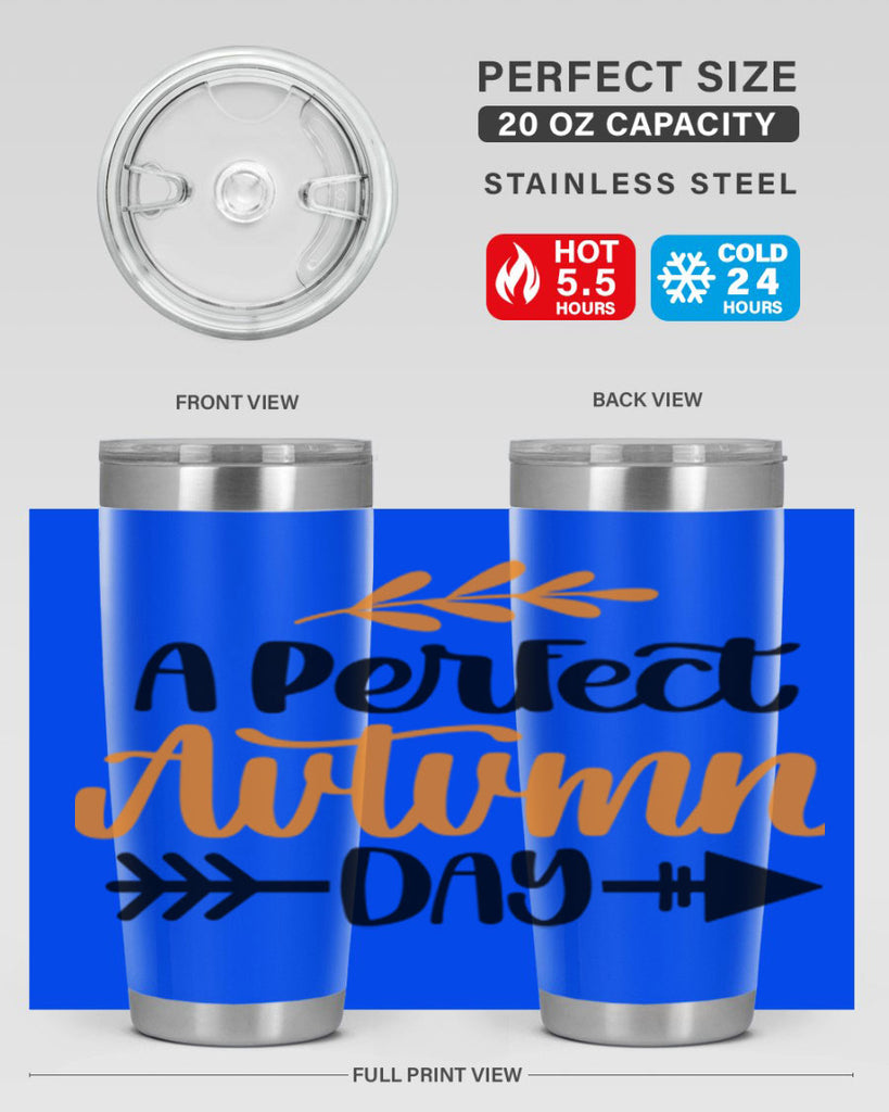 A Perfect Autumn Day 470#- fall- Tumbler