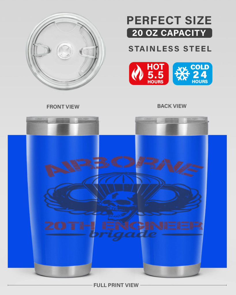 AIRBORNE TH ENGINEER BRIGADE Style 72#- engineer- tumbler