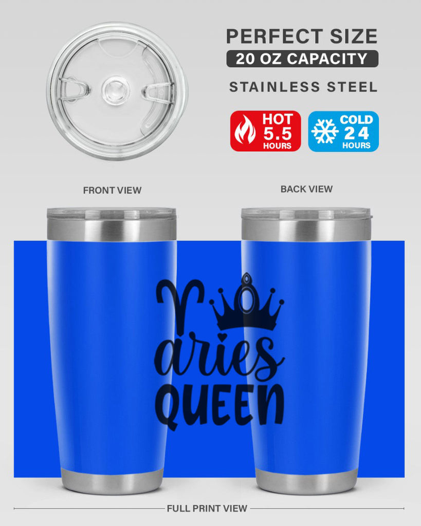 Aries queen 118#- zodiac- Tumbler
