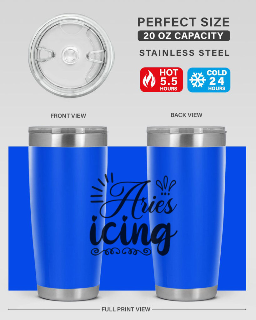 Ariesicing 105#- zodiac- Tumbler