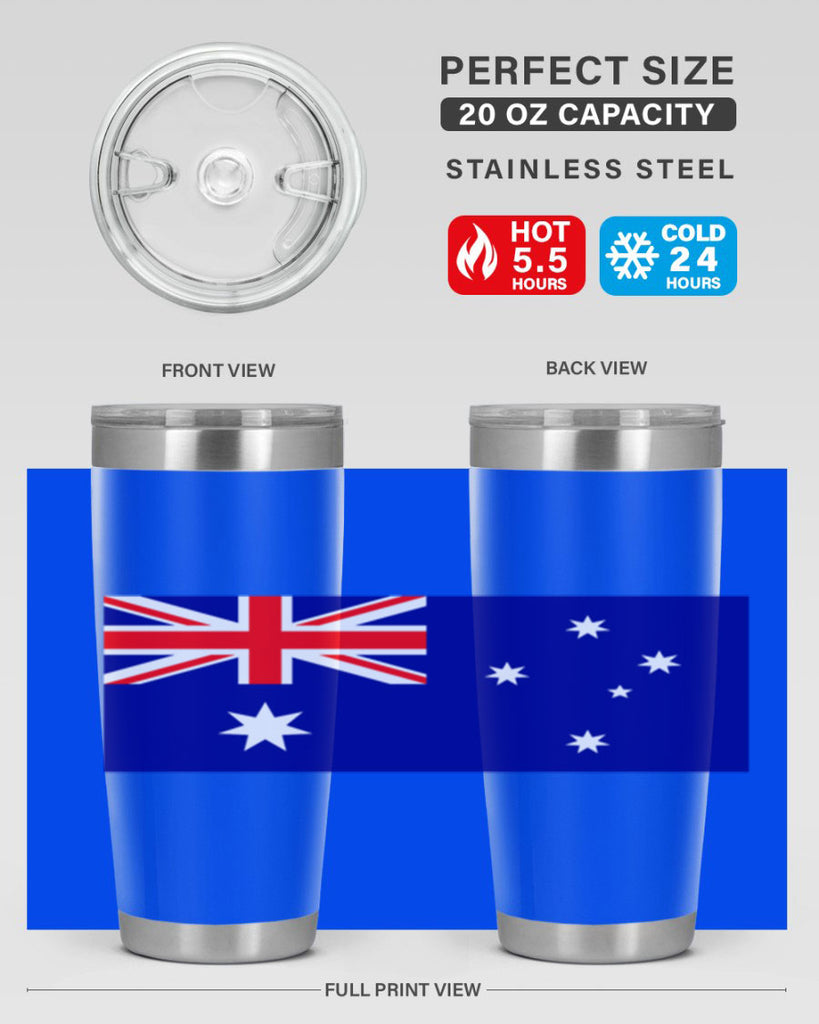 Australia 189#- world flags- Tumbler