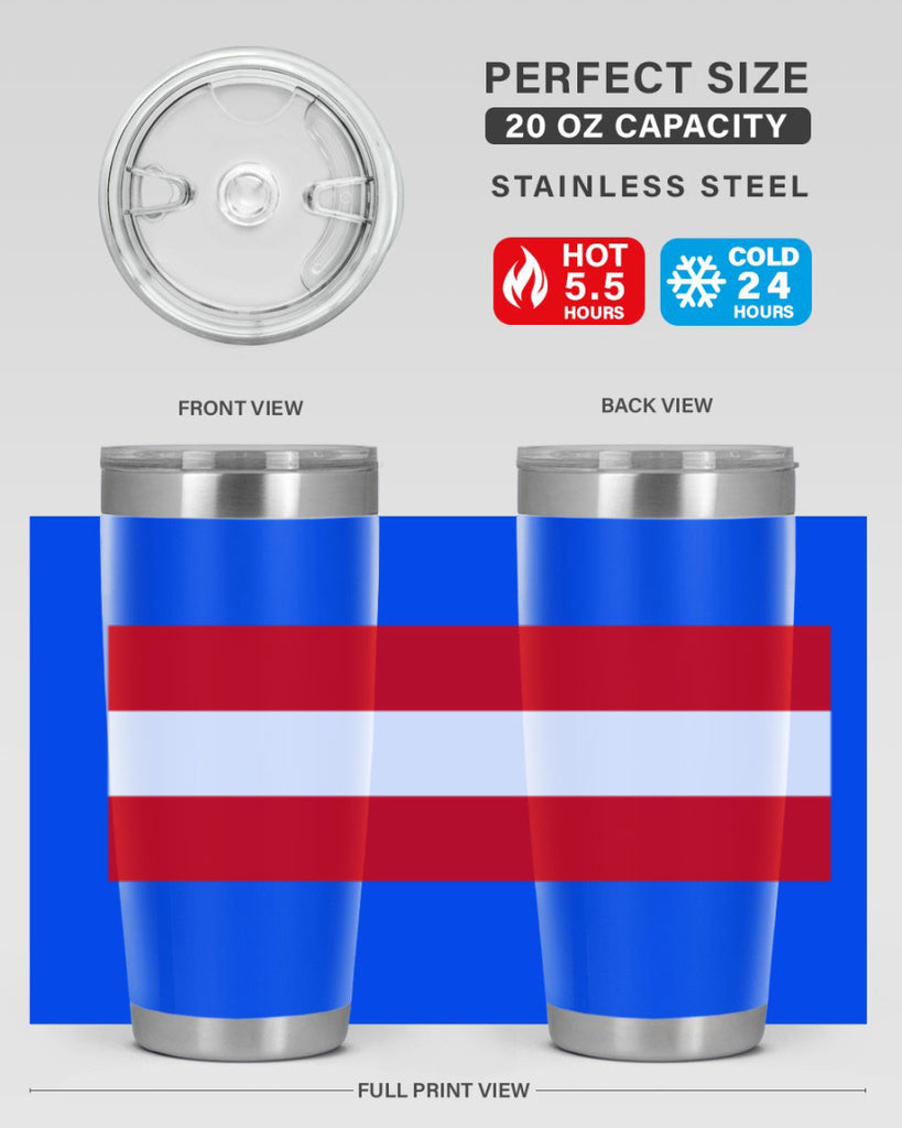 Austria 188#- world flags- Tumbler