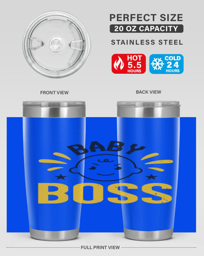 Baby Boss Style 6#- baby shower- tumbler