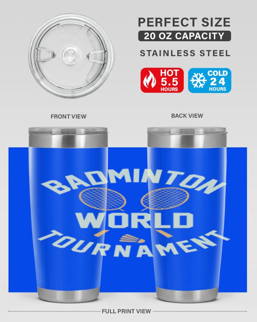 Badminton 1449#- badminton- Tumbler