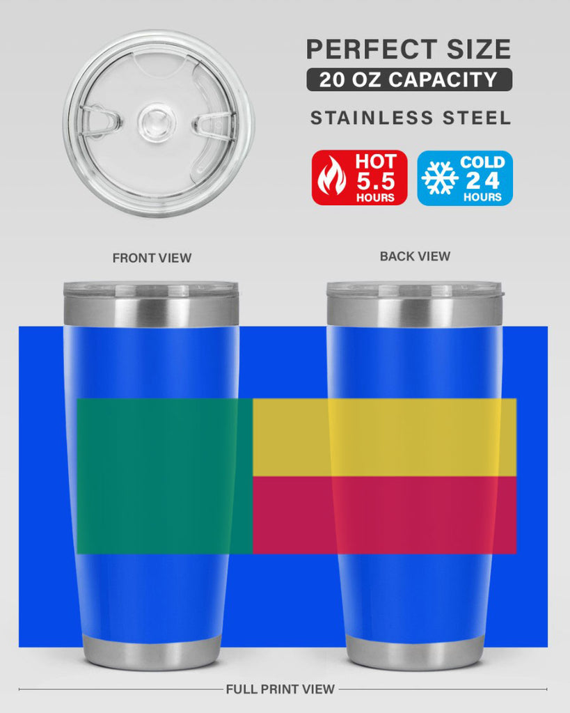 Benin 179#- world flags- Tumbler