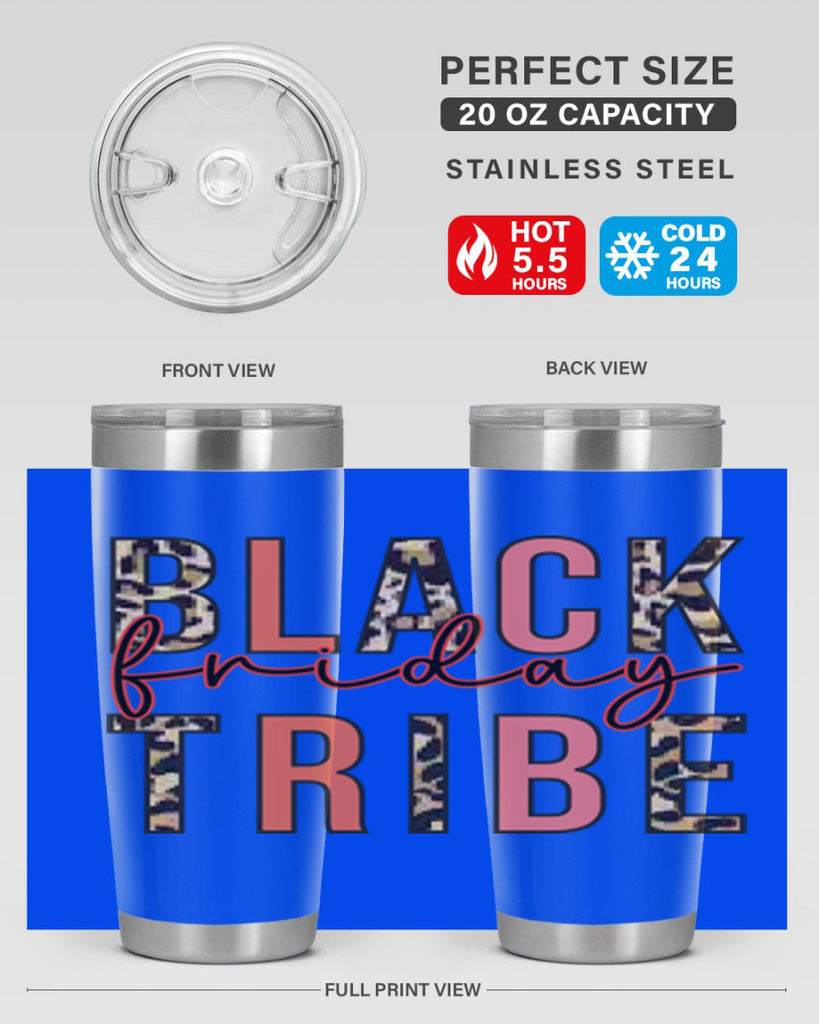 Black friday tribe 46#- fall- Tumbler